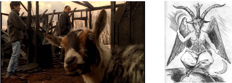 goat baphomet Sopranos Autopsy