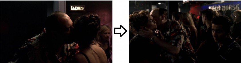 Tony Sopranos' kisses