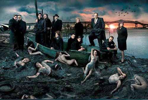 Liebovitz Sopranos poster